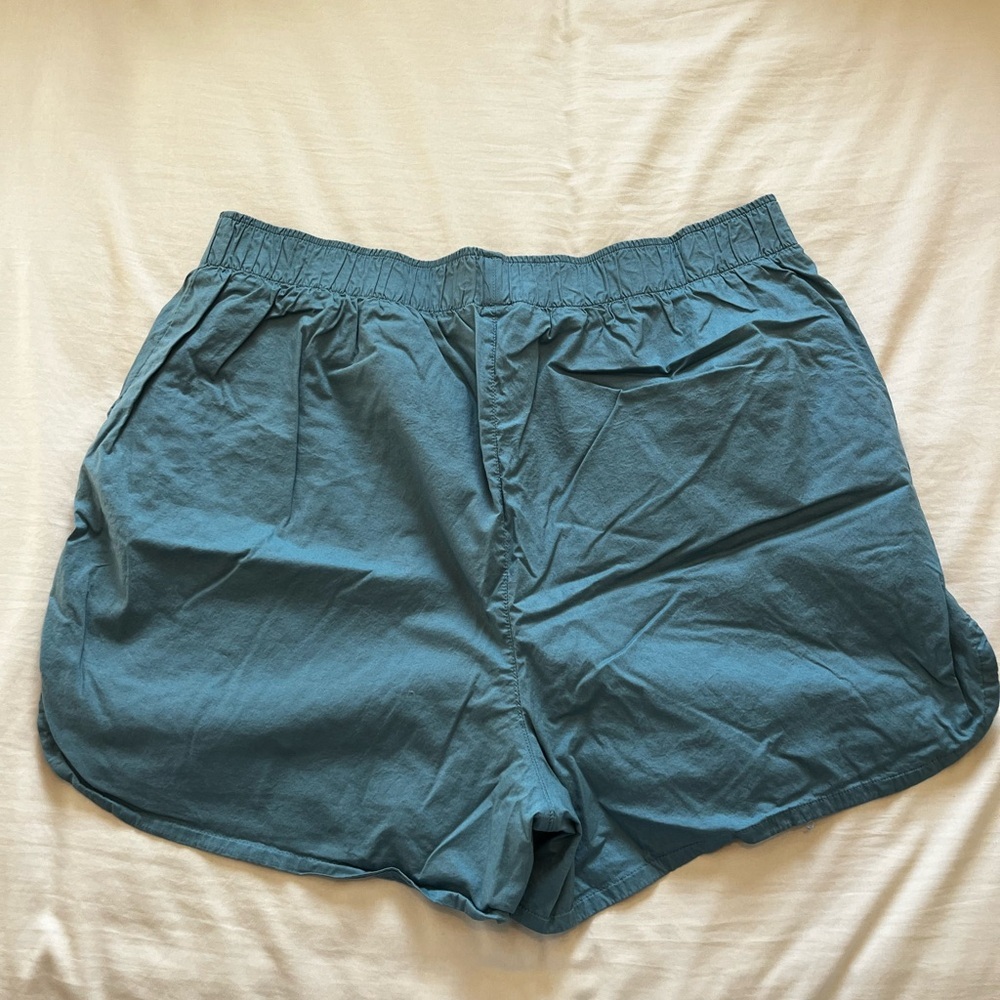 Nike Women's Blue Athletic Shorts - Picture 5 of 5